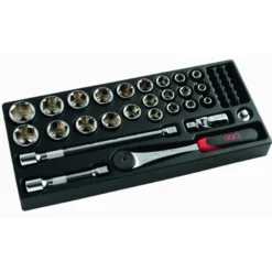 Module Abs 1/3 De 27 Outils 1/2'' 6 Pans De 8 A 32 Mm SAM Outillage - 75-SH27M