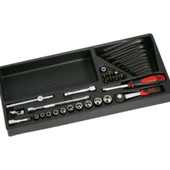 Module Abs 1/3 De 34 Outils 1/4'' 6 Pans En Mm SAM Outillage - 73-R34M
