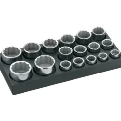 Module Abs 1/3 De 17 Outils 3/4'' 12 Pans En Mm SAM Outillage - 78-C17M