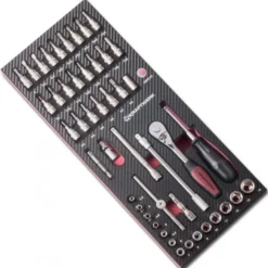 Module de douilles EVA3 1/4" 46 pièces KRAFTWERK 4903-01