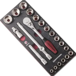 Module de douilles 1/2" EVA3 22 pièces KRAFTWERK 4903-03