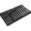 Module Mousse 3/3 22 Cles Pip Deb Chromee Satinees 6/12 8-32 SAM Outillage - 93-J22MM
