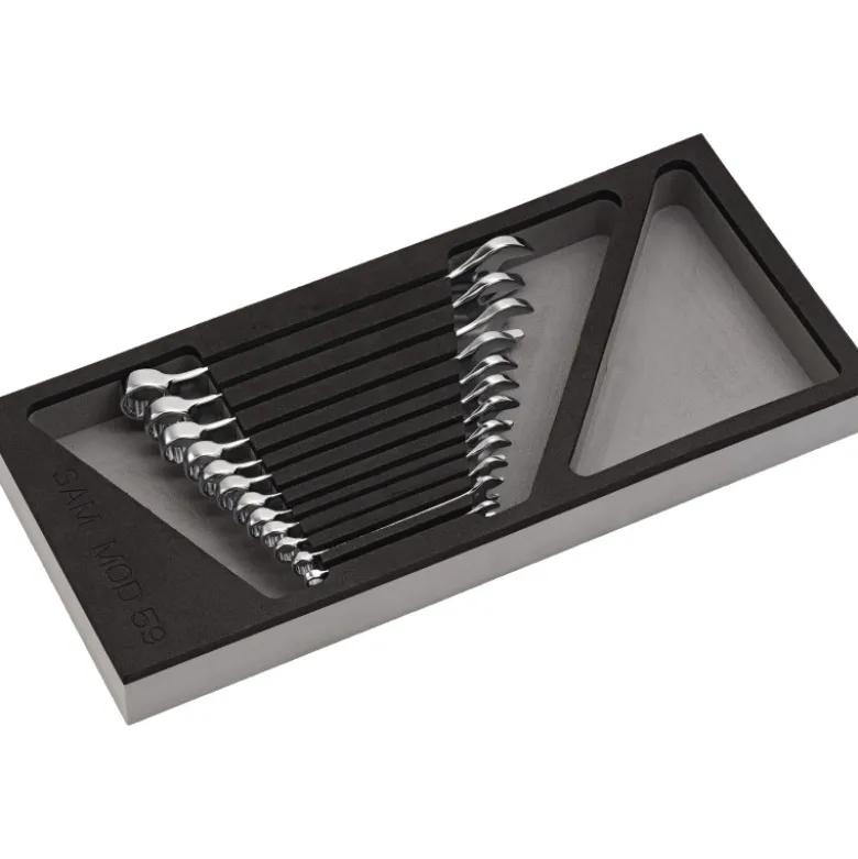 Module Mousse 1/3 De 12 Cles Mixtes 50A En Mm SAM Outillage - 50A-J12MM