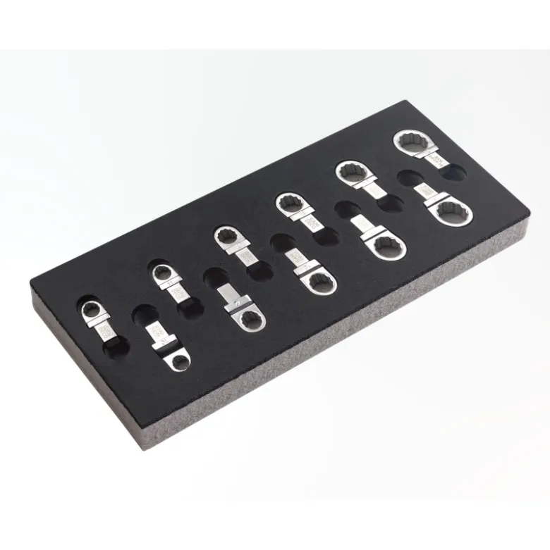 Module Mousse 1/3 De 11 Embouts Rectang Oeil Deporte 9X12 SAM Outillage - DEC0-J11MM