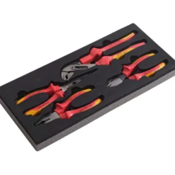 Module Mousse 1/3 De 4 Pinces Isolees 1000 Volts SAM Outillage - 201-J4TIMM