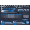 Module Mousse 143 Pièces Douilles 1/4 & 1/2" Et Accessoires King Tony - 97543MRV