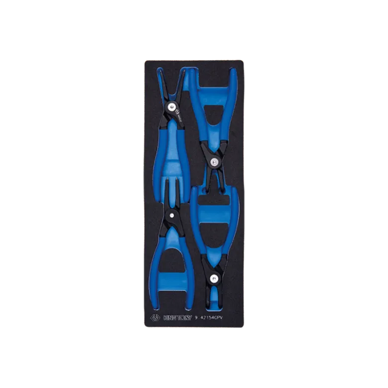 Module Mousse 4 Pièces Pinces Circlips King Tony - 942154GPV