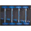 Module Mousse + Pp Clés Mixtes Et Clés En T 22 Pièces King Tony - 991122MRV