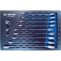Module Mousse + Pp 12 Pièces Clés Mixtes À Cliquet King Tony - 910112MRE