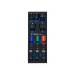 Module Mousse + Pp 11 Pièces Douilles 1/2" Pour Jantes King Tony - 94401MPE