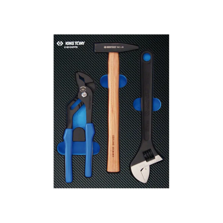 Module Mousse + Pp 3 Pièces Marteaux Et Pinces King Tony - 990103PPE