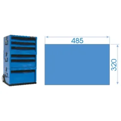 Module Mousse + Pp Tournevis À Fente Et Phillips® - 13 Pièces King Tony - 935113MRE