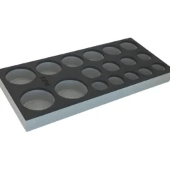 Module Mousse 1/3 Vide Pour Douilles 3/4'' SAM Outillage - MODM-15