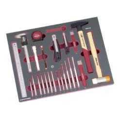 Module 40 pièces d'outils Frappe plus Mesure et Coupe COMPLETO EVA KRAFTWERK 4902-05