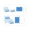 Module Servante 6 Pièces Outils De Frappe King Tony - 990106SR