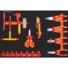 Module VDE de cliquet / douille / pince 18 pièces KRAFTWERK 105.110.003