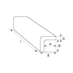 Mordache 105 Mm Aluminium Profile Pour Etau 399 Et 397 Jeu 2 SAM Outillage - 399-MAL1