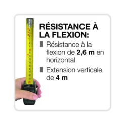 Mètre ruban XL 27 plus 5m ou 8m - METRICA