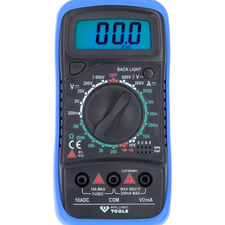 Multimètre digital BRILLIANT TOOLS - BT122900