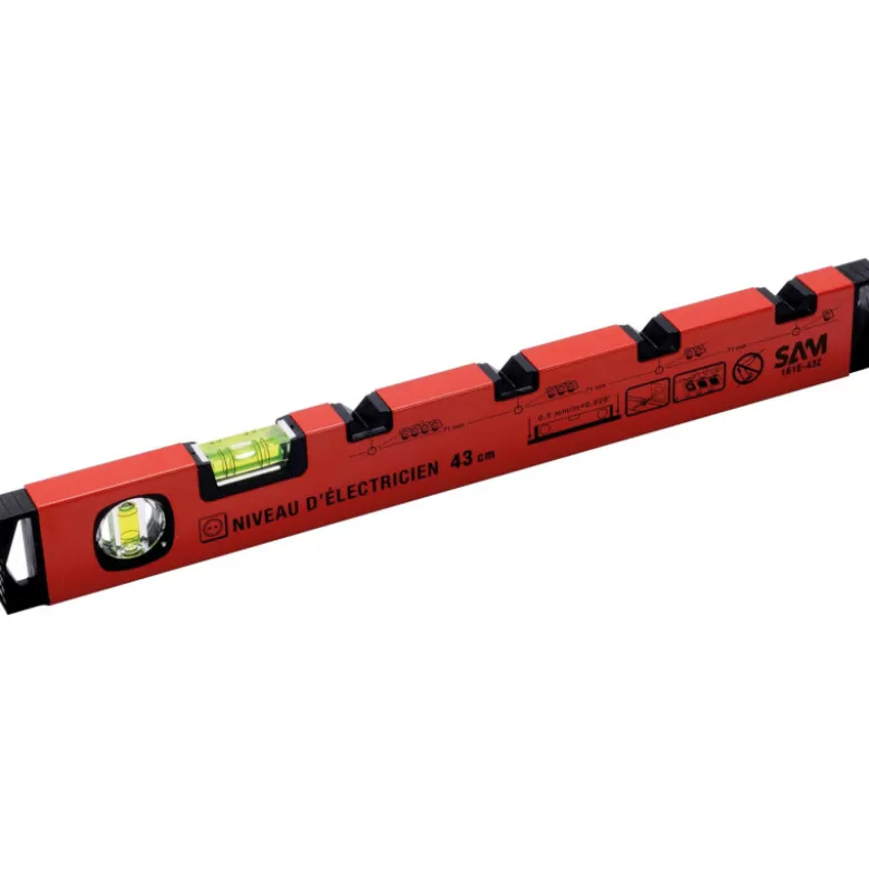 Niveau D'Electricien 120 Cm SAM Outillage - 161-E120