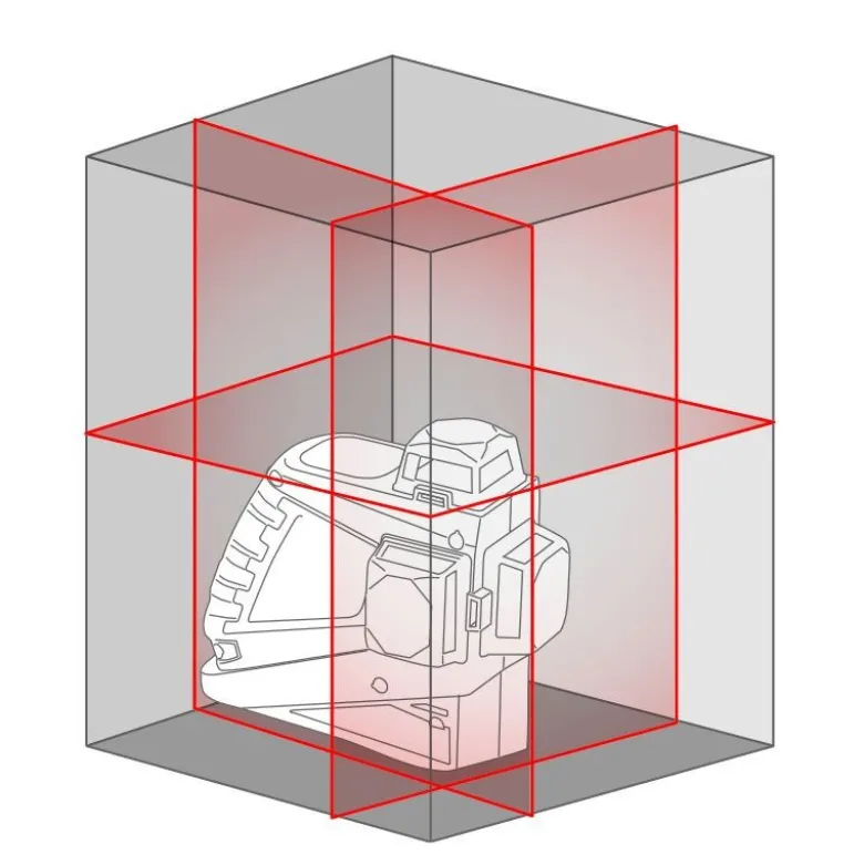 Niveau laser 3D HIGH POWER JUNIOR - METRICA