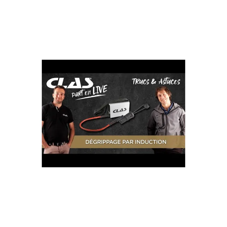 Outil deporte pour degrippage par induction CLAS OE 0800