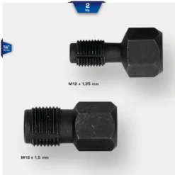 Outil de réparation pour filetages de sondes lambda 3/8" M18 x 1.5mm M12x1.25mm 2pcs BRILLIANT TOOLS - BT601040