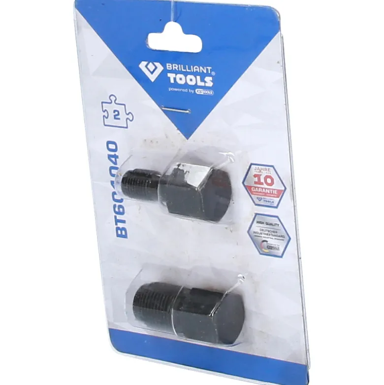 Outil de réparation pour filetages de sondes lambda 3/8" M18 x 1.5mm M12x1.25mm 2pcs BRILLIANT TOOLS - BT601040