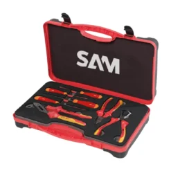Outil Isole 1000 Volts - 3 Pinces Et 4 Tournevis En Coffret SAM Outillage - ZTC-J7TI