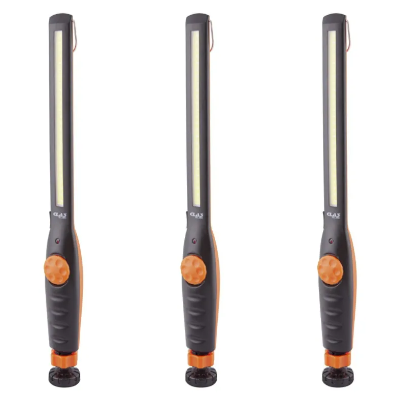 Pack 3 Baladeuses LED Rechargeables Ultra Plates 10W 1000Lm CLAS - OE 0145BLX3