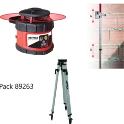 Pack BRAVO laser ROTATIVO H - METRICA 89263