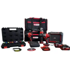 Pack d'outils électroportatifs 11 pièces 18V KS TOOLS - 515.4731F-A1