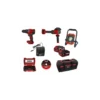 Pack d'outils électroportatifs 9 pièces 18V KS TOOLS - 515.4731F-A2