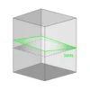 Pack Easy BRAVO LASER ROTATIVO HV4 green - METRICA 89308