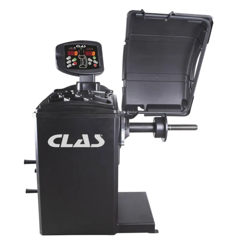 Pack équilibreuse à roues 28'' 230V 90W EQ 1000 + Lève roue semi-automatique EQ 0000 - CLAS EQ 0010