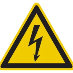 Panneau de signalisation travaux sur véhicules hybrides et électriques : Tensions électriques KS TOOLS 917.3898