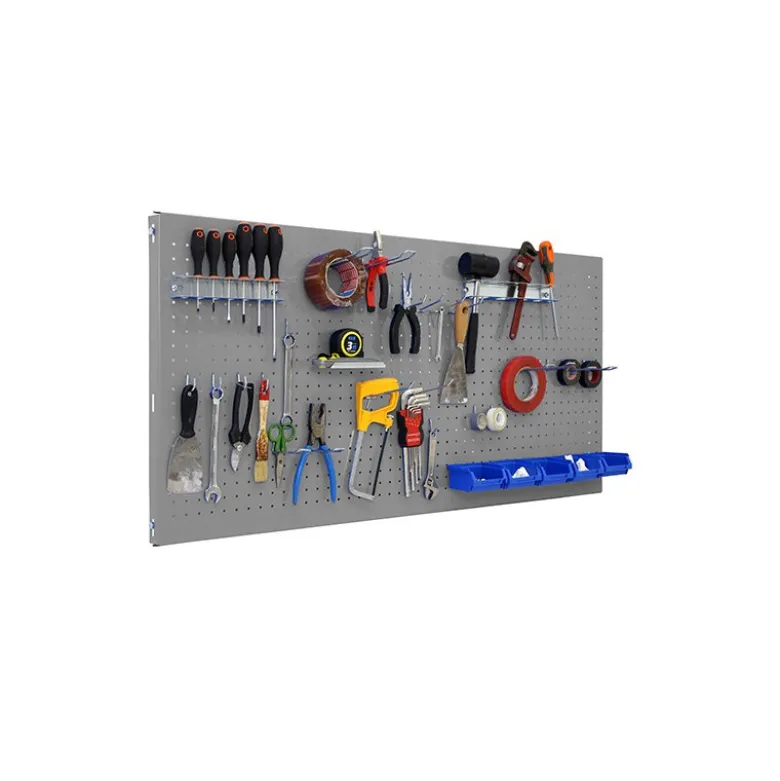 Panneau fond perforé + 22 crochets + 8 accessoires - SIMONWORK PANELCLICK - 1200x600x35 - SIMONRACK 8425437082399