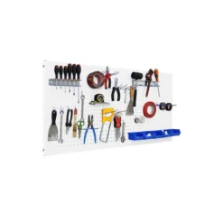 Panneau fond perforé + 22 crochets + 8 accessoires - SIMONWORK PANELCLICK - 1200x600x35 - SIMONRACK 8425437082399