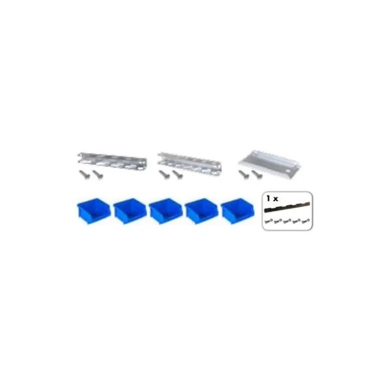 Panneau fond perforé + 22 crochets + 8 accessoires - SIMONWORK PANELCLICK - 1200x600x35 - SIMONRACK 8425437082399