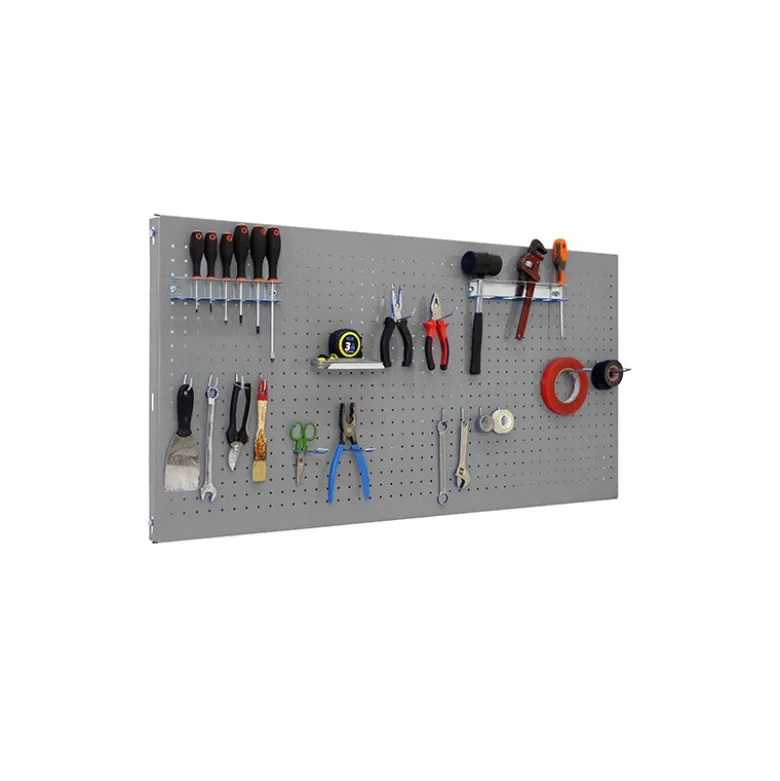 Panneau fond perforé + 14 crochets + 3 accessoires - SIMONWORK PANELCLICK - 1200x600x35 - SIMONRACK 8425437082375