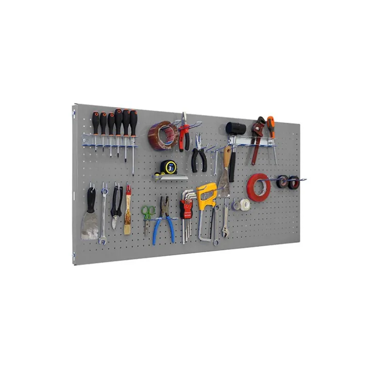 Panneau fond perforé + 22 crochets + 3 accessoires - SIMONWORK PANELCLICK - 900x600x35 - SIMONRACK 8425437082344