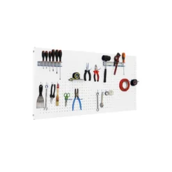 Panneau fond perforé + 14 crochets + 3 accessoires - SIMONWORK PANELCLICK - 900x600x35 - SIMONRACK 8425437082337