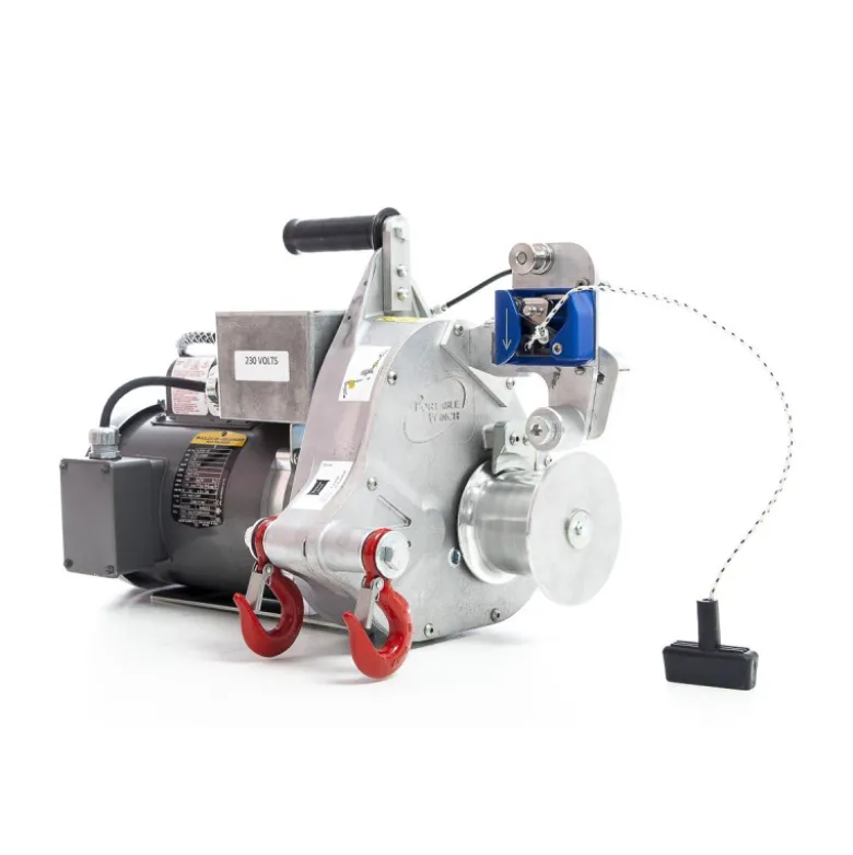 PCT1800 Treuil de tirage/levage électrique 50Hv/230 V force 820 KG Portable Winch - PCT1800-50HZ-P-230V
