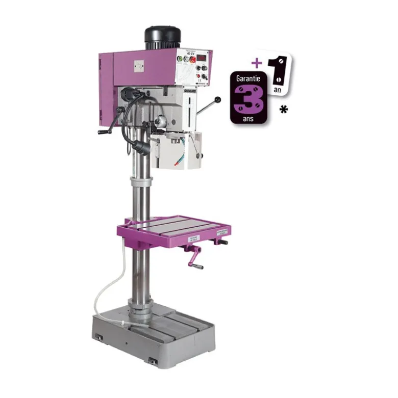 Perceuse colonne 40cv + etau + mandrin sidamo 20502023