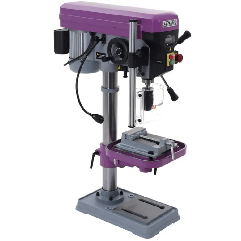 Perceuse d'établi à variateur EXPERT 22 PEV, 230 V monophasé - SIDAMO 20502077