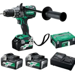 Perceuse à percussion 138Nm, 2 batteries 36V 2.5Ah, chargeur HIKOKI - DV36DAWRZ