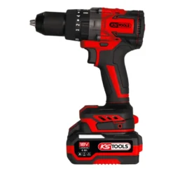Perceuse-Visseuse Brushless en Coffret, 2 Batteries 18V 4Ah KS TOOLS - 515.4730F