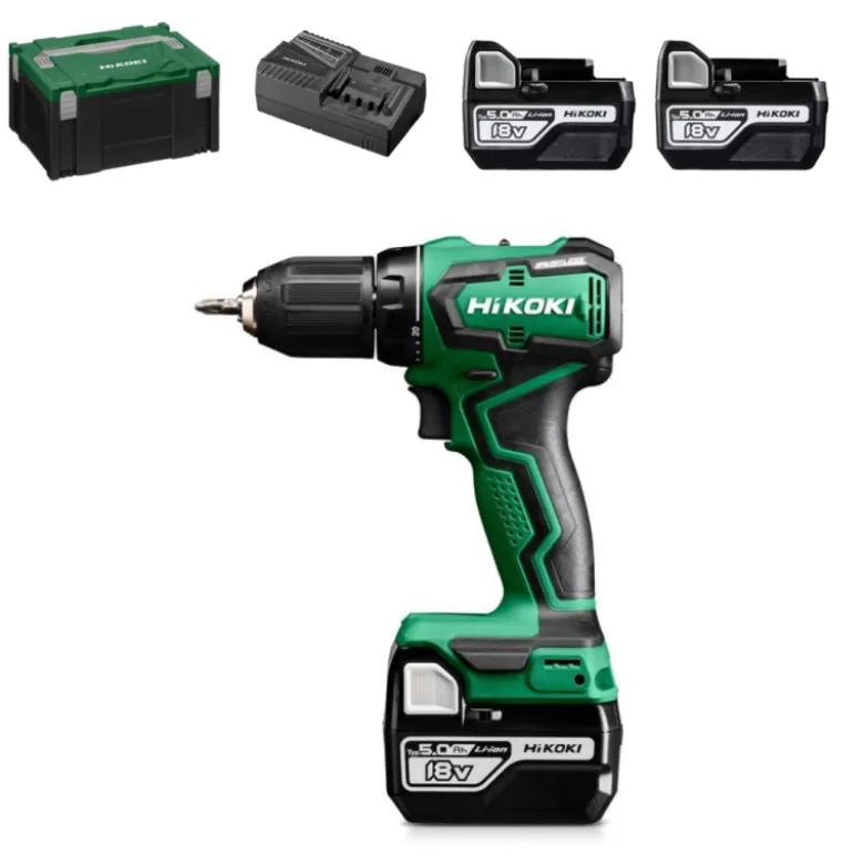 Perceuse visseuse 18V 5.0Ah Compact 55Nm HIKOKI - DS18DDWPZ