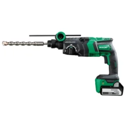 Perfo-burineur SDS+ 18V 26mm - Avec 2 batteries et chargeur + 1 mandrin offert HIKOKI - DH18DPCWPZ