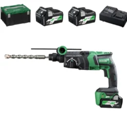 Perfo burineur SDS+ 36V 28mm Avec 2 batteries et 1 chargeur HIKOKI - DH36DPEWRZ